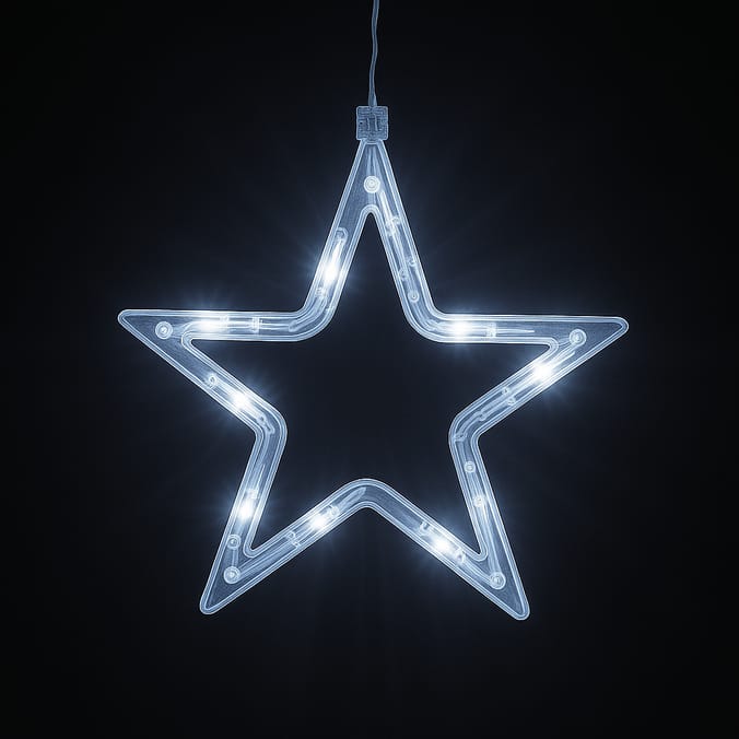 Prestige Battery Operated LED Star Window Light 18.5cm