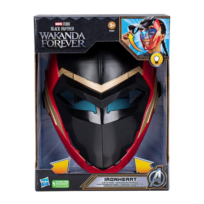 Marvel Black Panther Wakanda Forever Ironheart Mask