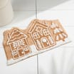 Gingerbread House Bath Mat