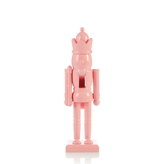 Joyful Wooden Painted Nutcracker 25cm