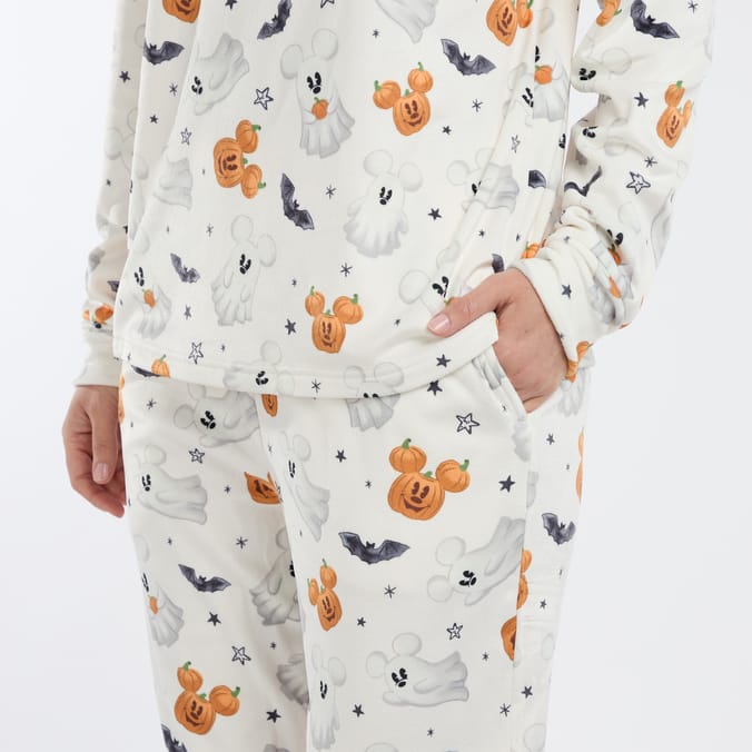 Disney Mickey & Friends Ladies Ghost Pyjamas