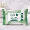 Spa Tea Tree & Peppermint Oil Facial Wipes 25s