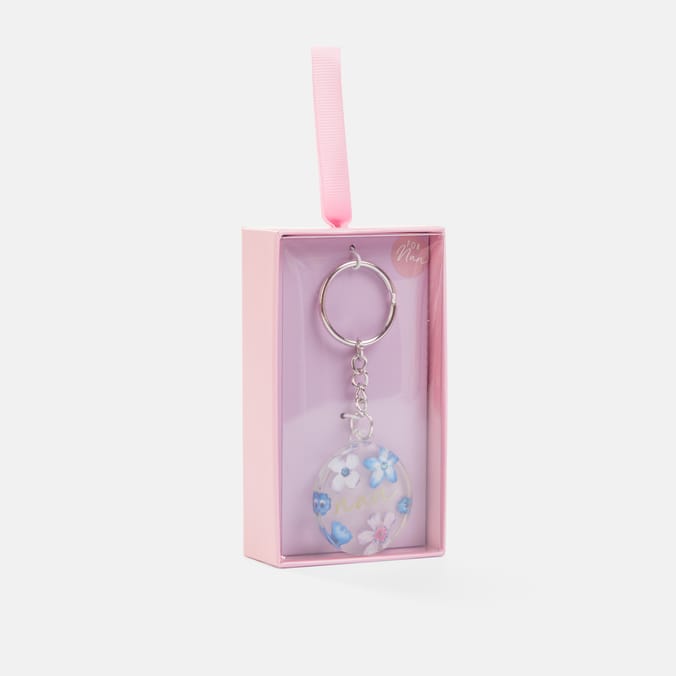 Mother's Day Floral Nan Keyring