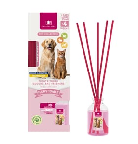 Cristalinas Pet Collection Reed Diffuser 25ml - Fluffy Towels