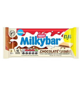 Milkybar Chocolate Crumble White Chocolate Bar 84g