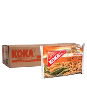 Koka The Original Curry Flavour Oriental Instant Noodles 85g x30