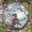 The Outdoor Living Collection Decorative Round Mirror - Fairy 20"