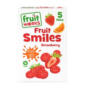 Fruit Works Fruit Smiles 90g