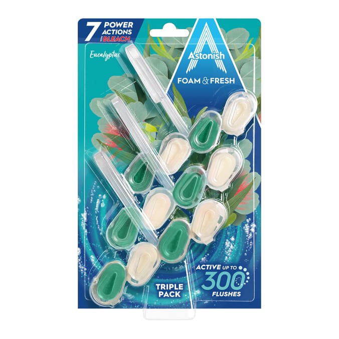 Astonish Foam & Fresh 3x 48g - Eucalyptus