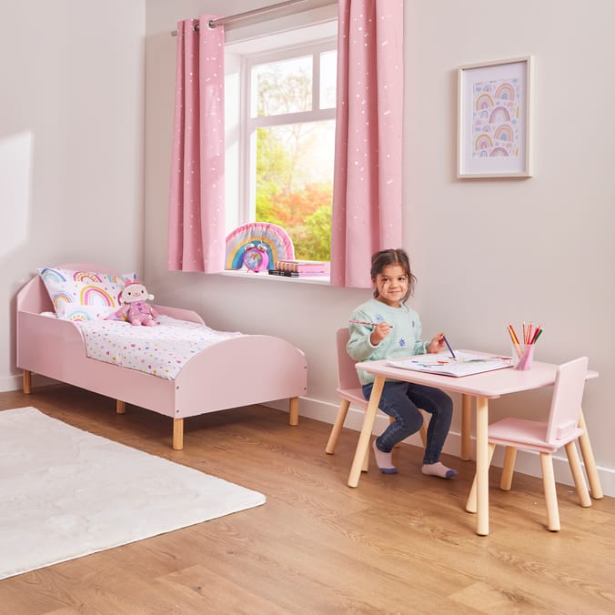 Liberty House Toys Kids Pink Toddler Bed