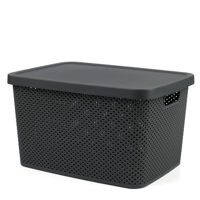 Diamond 19L Storage with Lid