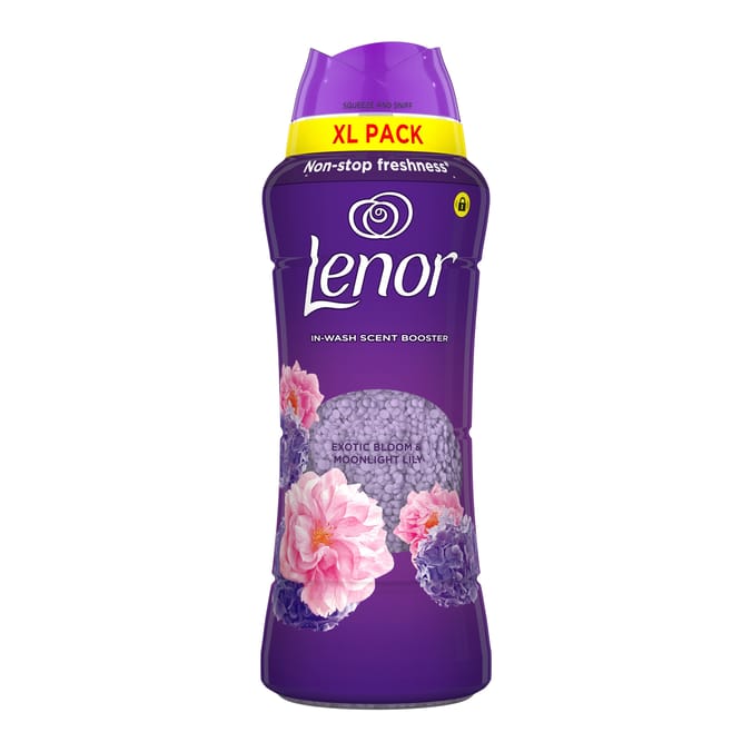 Lenor In-Wash Scent Booster 495g - Exotic Bloom & Midnight Lily