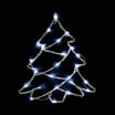Prestige Battery Operated LED Tree Window Light 27cm