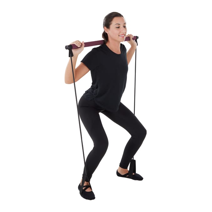 X-Tone Pilates Bar - Maroon