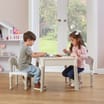 Liberty House Toys Kids 5-in-1 Activity Table and Two Chairs Set
