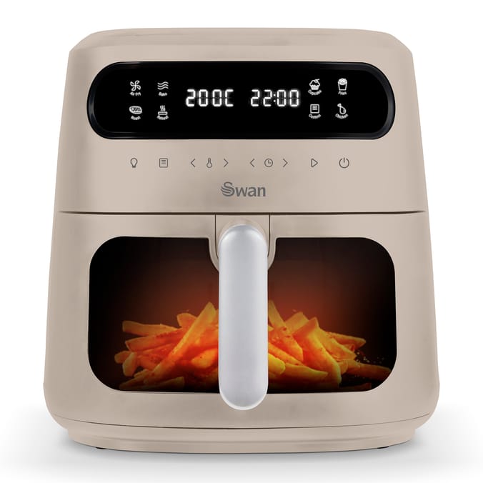 Swan Digital Air Fryer 7.5l - Latte