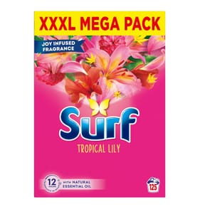 Surf Laundry Powder 6.25kg 125 Washes - Tropical Lily