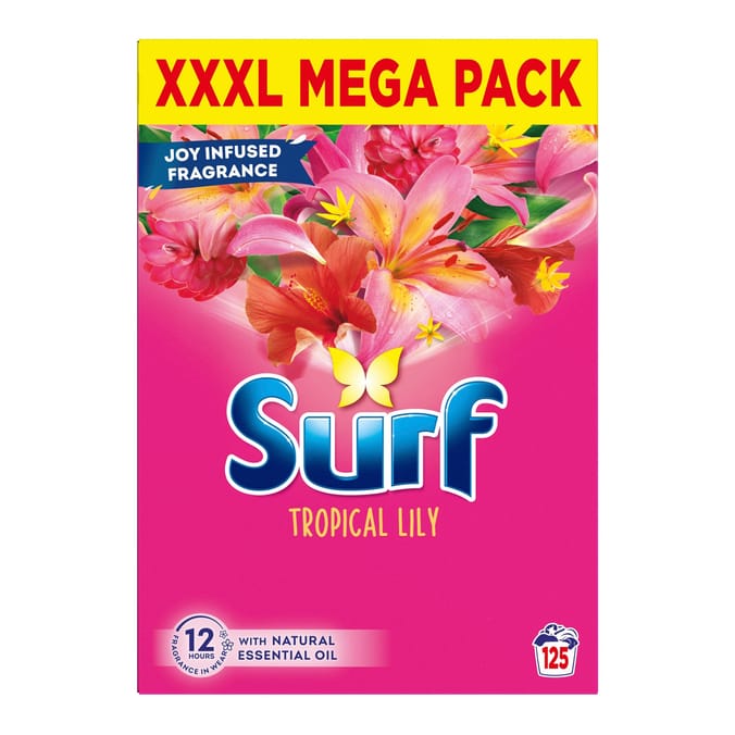 Surf Laundry Powder 6.25kg 125 Washes - Tropical Lily