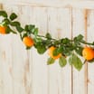 The Outdoor Edit Mediterranean Artificial Orange Garland