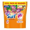 Surf 3 in 1 Laundry Washing Detergent Capsules 60 washes - Passion Bloom 