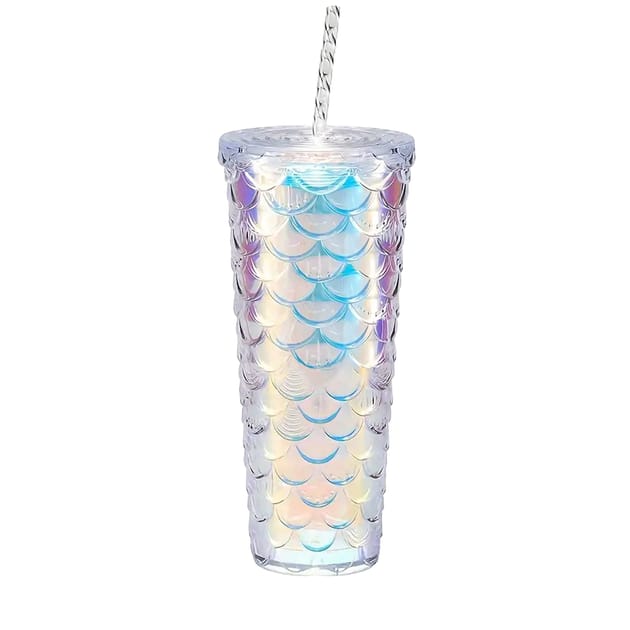 Iridescent Mermaid Tumbler Home Bargains