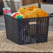 Utility Patterned Storage Basket