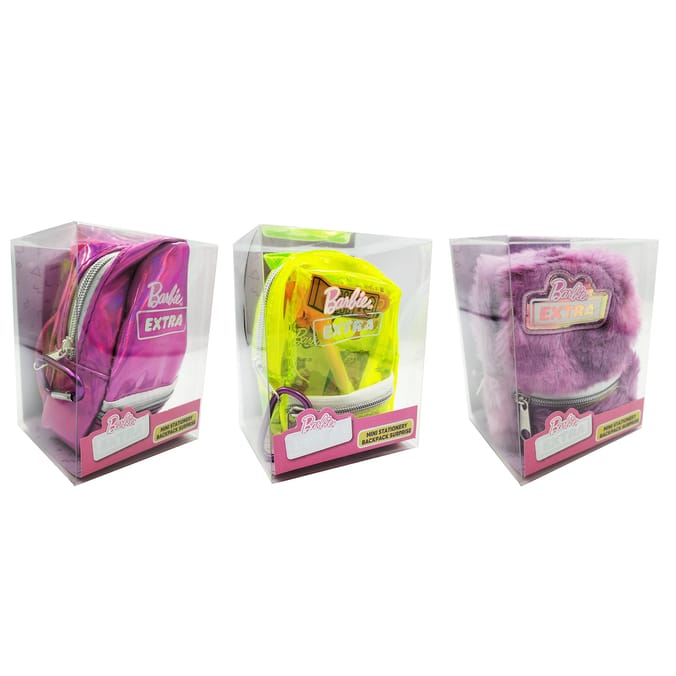 Barbie Extra Mini Stationery Backpack Surprise Home Bargains