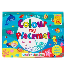 Colour My Placemat - Under The Sea