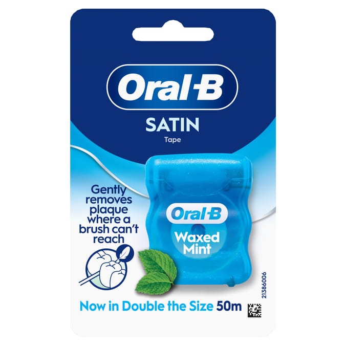 Oral-B Satin Tape Floss 50m