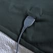 Electric Heated Throw - Grey