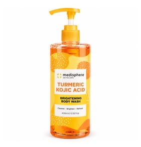 Medisphere Turmeric Kojic Acid Brightening Body Wash 400ml