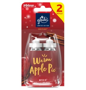 Glade Sense & Spray Air Freshener Twin Refill 2x18ml - Warm Apple Pie