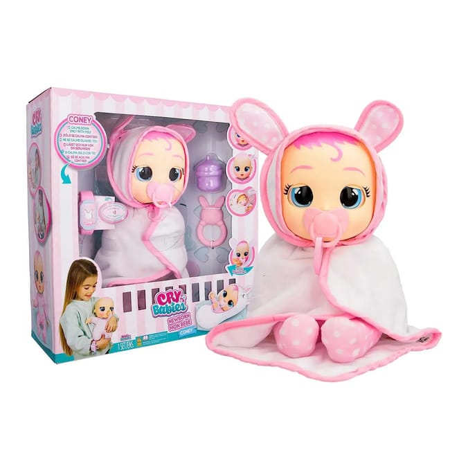 Cry Babies Newborn Baby Doll - Coney