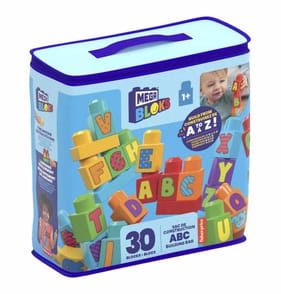 Mega Bloks ABC Building Bag 30 Blocks