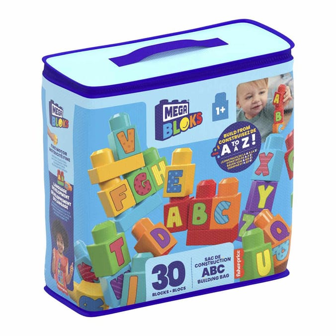 Mega Bloks ABC Building Bag 30 Blocks
