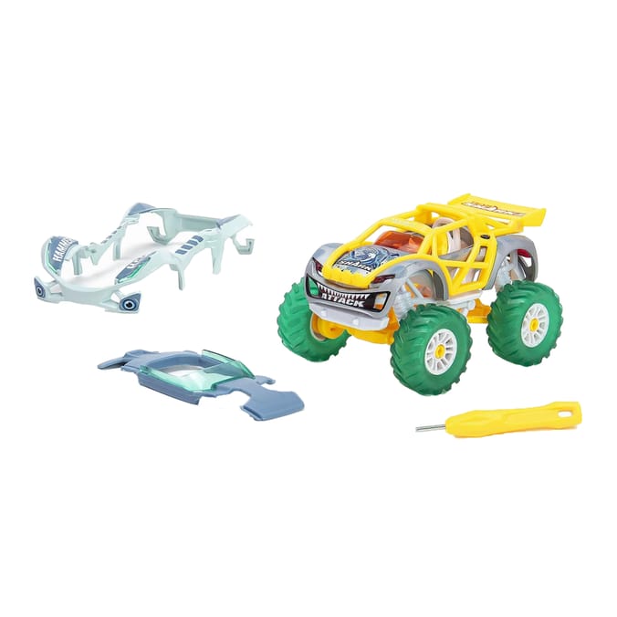 Modarri Mix & Match Build Your Own Monster Truck - Team Sharkz