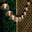 Firefly 10 Fluted String Solar Lights