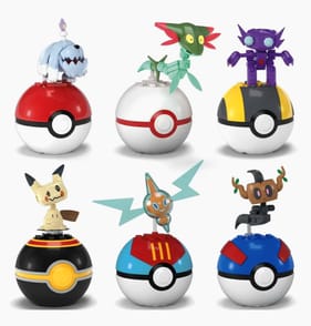 Mega Construx Pokemon Generations Figures - Assorted