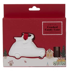 Candy Cane Lane Scented Hanging Ornament - Candy Crushed Cane