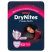Huggies DryNites Bedwetting Pyjama Nappy Pants Girl 9's Age 8-13