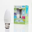 E-Luminate LED Candle B22 Daylight Dimmable Light Bulb 2 Pack - 470 Lumens