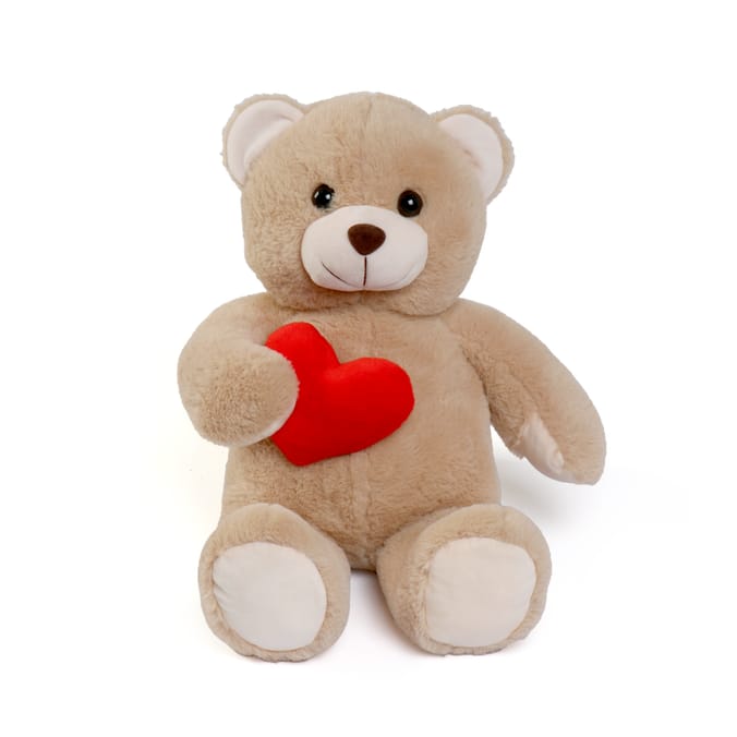 Teddy bear pillow home bargains best sale