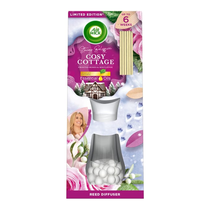 Air Wick Cosy Cottage Essential Oils Reeds Diffuser 42ml