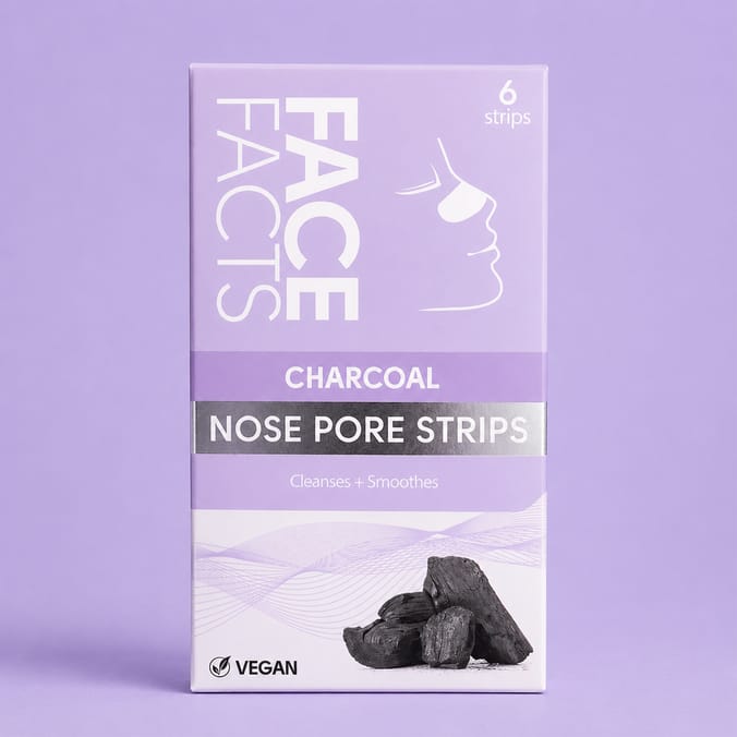 Face Facts Charcoal Nose Pore Strips 6 Pack