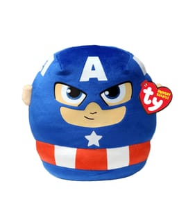 Ty Squish A Boo Small Plush - Captain America