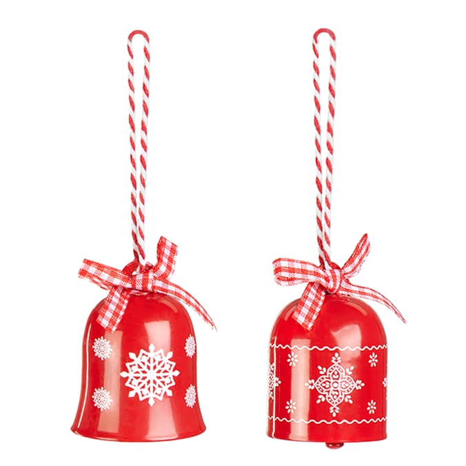 Winter Charm Hanging Bell Decoration 14 Pack