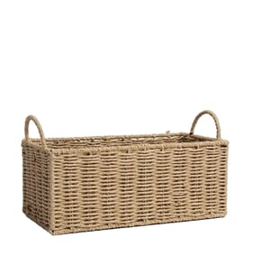 Home Collections Rope Woven Basket - Brown