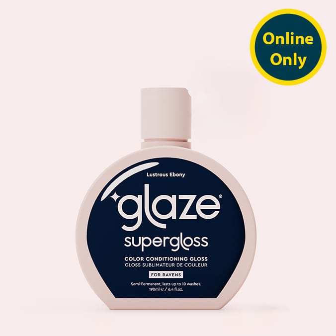Glaze Lustrous Ebony Super Color Conditioning Gloss 190ml