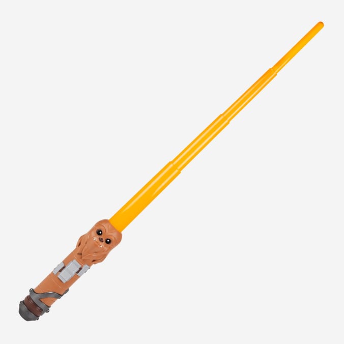 Star Wars Lightsaber Squad Chewbacca Extendable Yellow Lightsaber