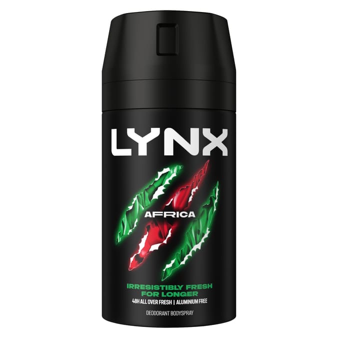 Lynx Aerosol Body Spray Africa 100ml